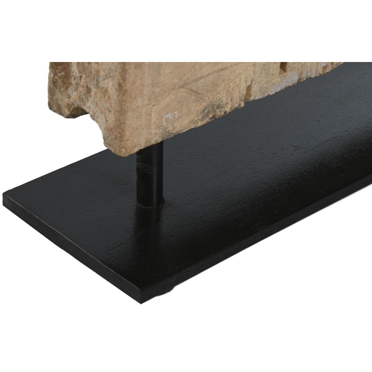 Figura Decorativa Home ESPRIT Negro Natural 36 x 10 x 57 cm