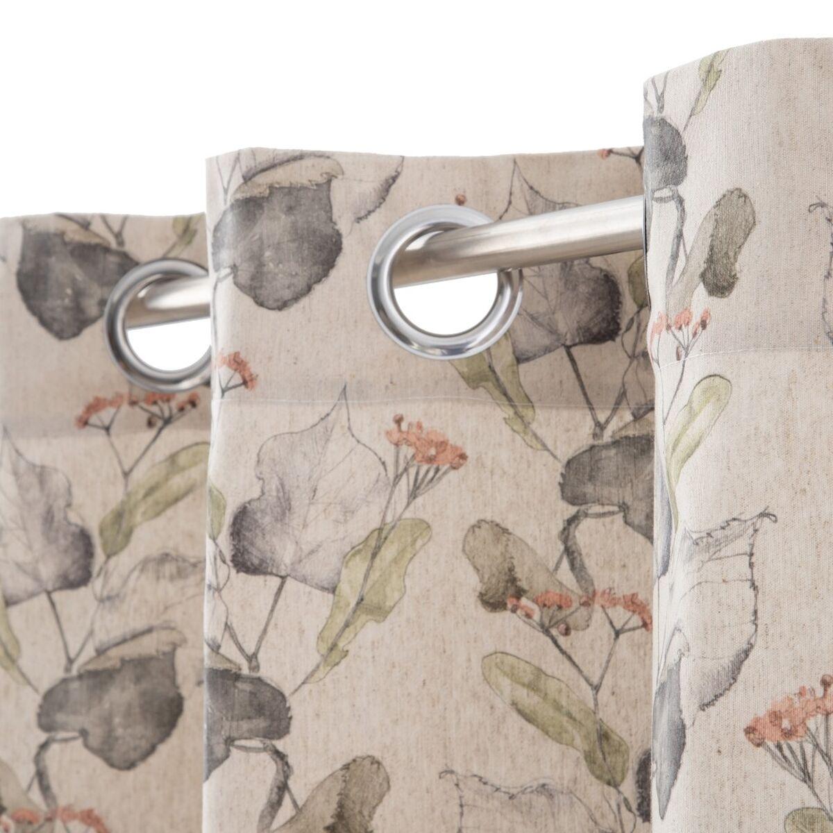 Cortinas Beige Multicolor 140 x 260 cm