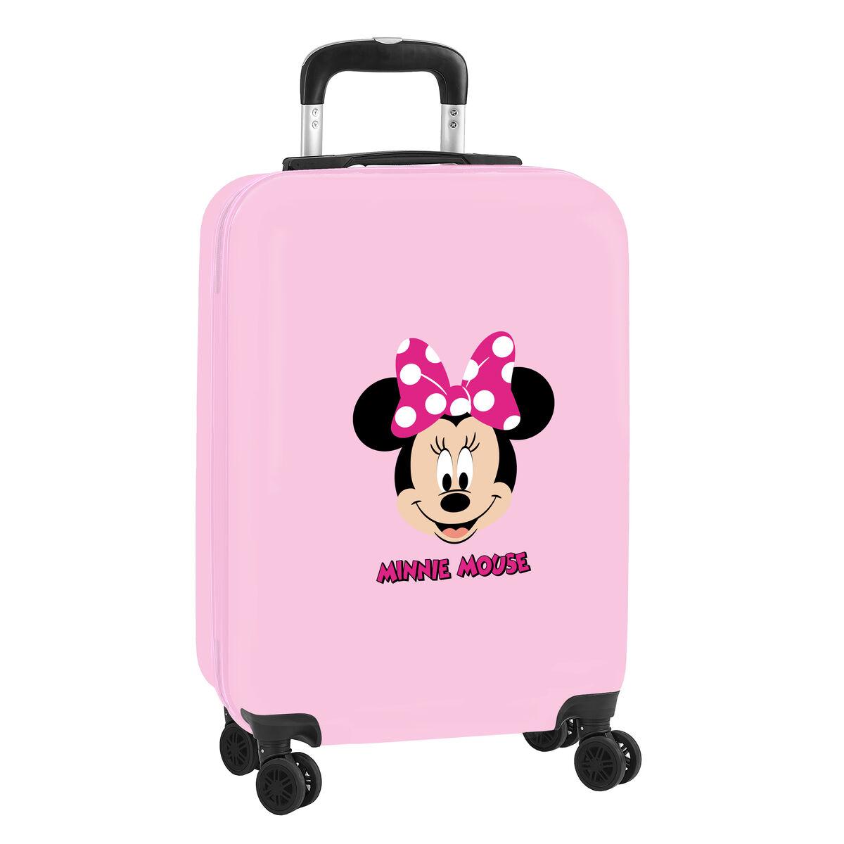 Trolley de Cabina Minnie Mouse Me Time Rosa claro 34,5 x 55 x 20 cm