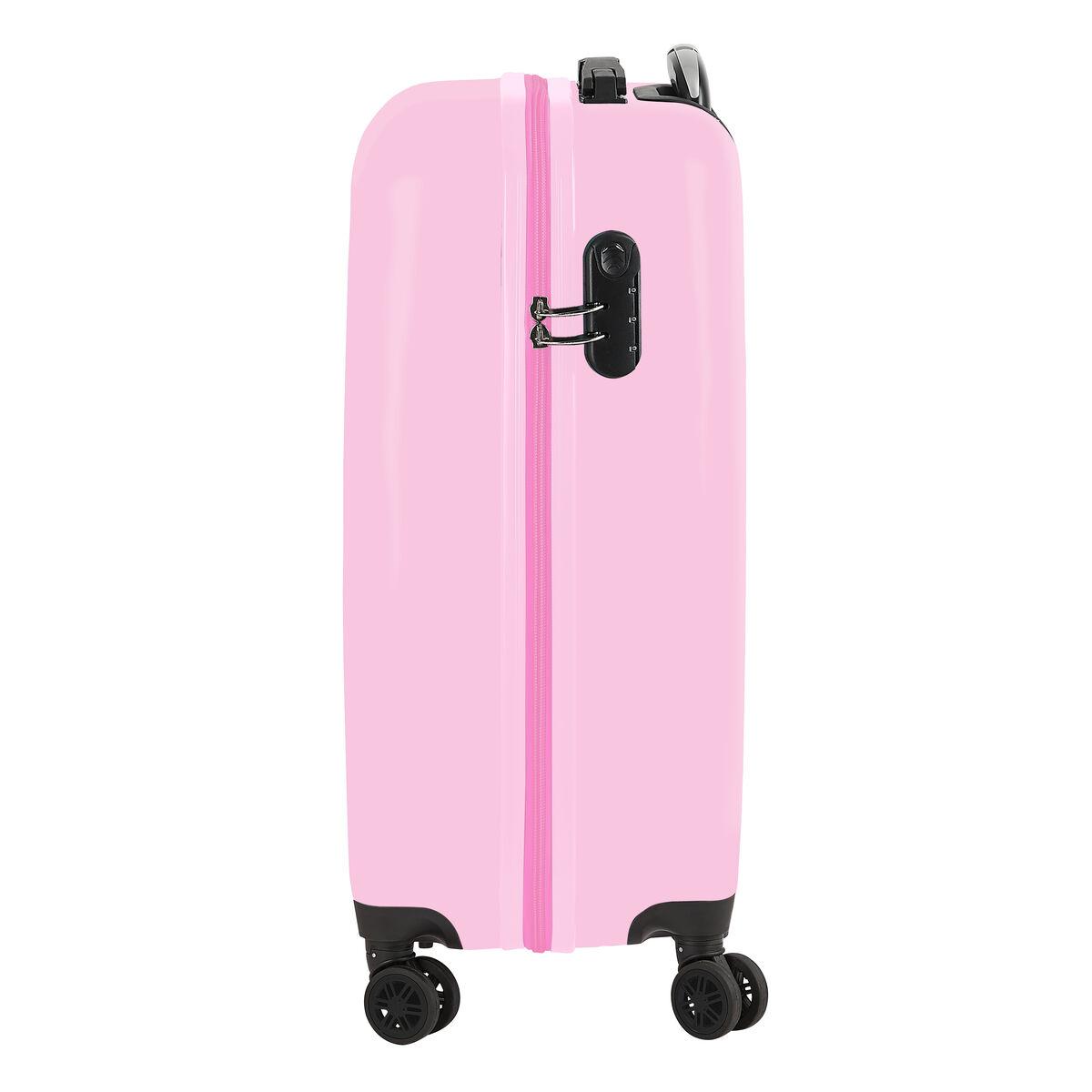 Trolley de Cabina Disney Princess Magical Beige Rosa 34,5 x 55 x 20 cm