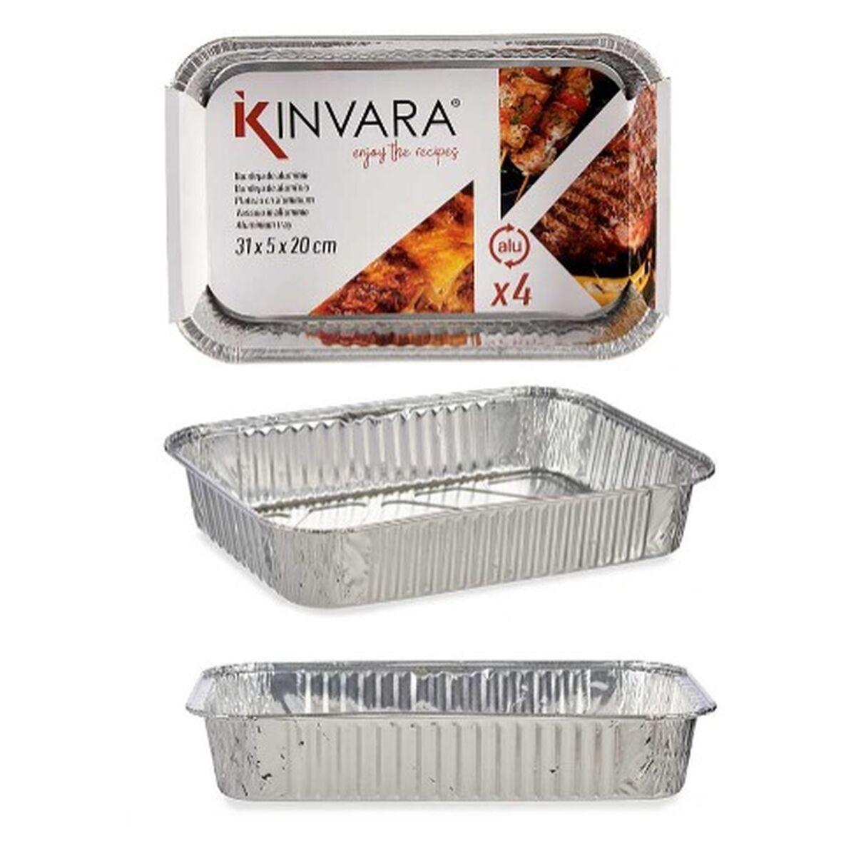 Juego de Bandejas Kinvara 82276 12 Unidades 4 Piezas