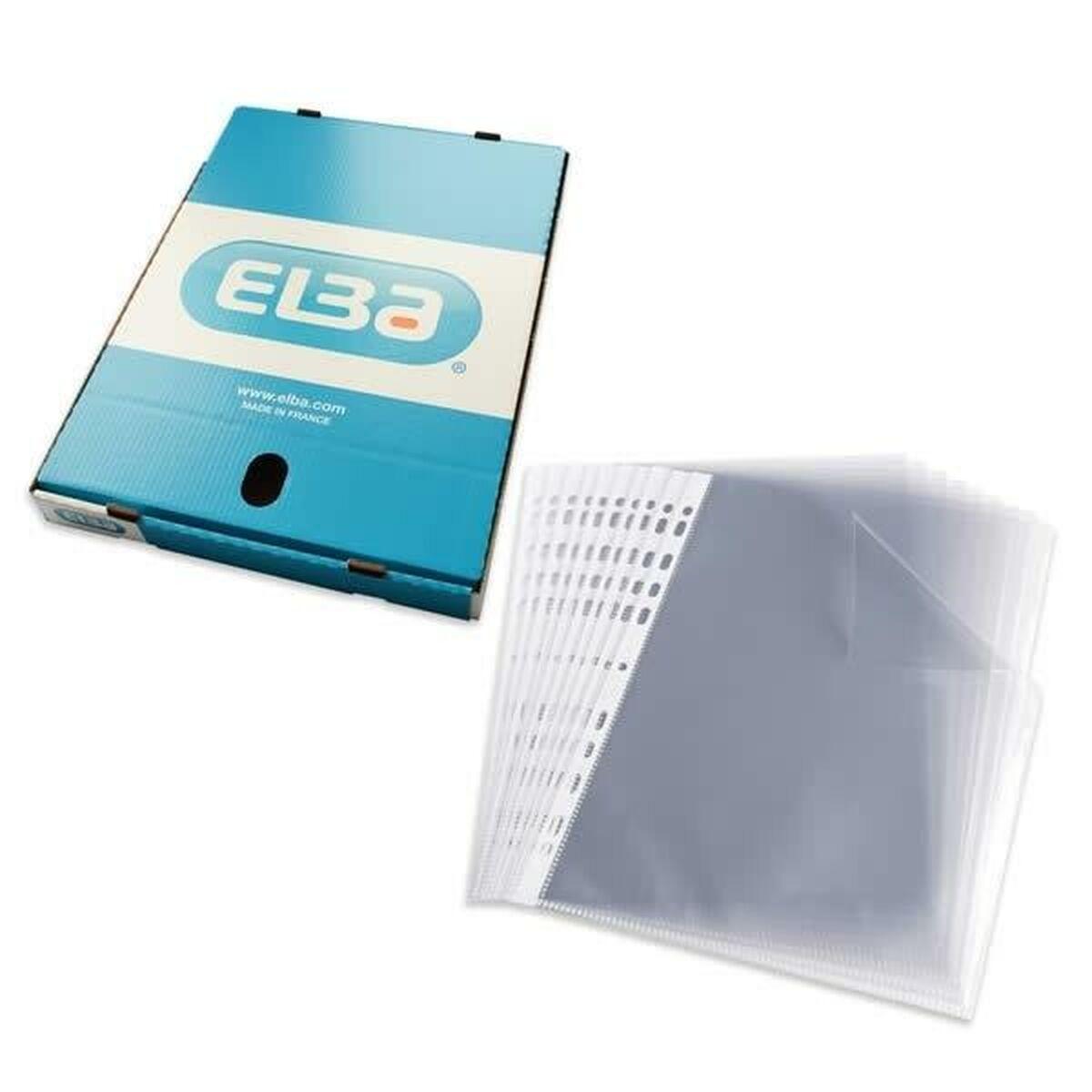 Fundas Elba Transparente A4 (100 Unidades)