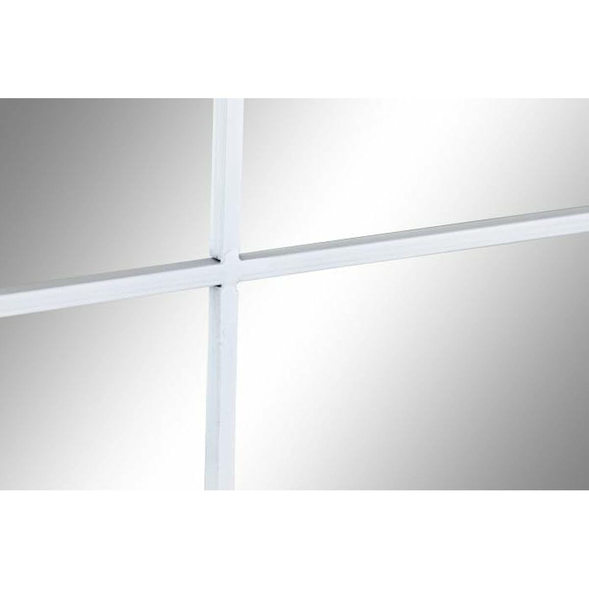 Espejo de pared JY21101W Blanco Ventana 90 x 90 x 2 cm Cuadrado