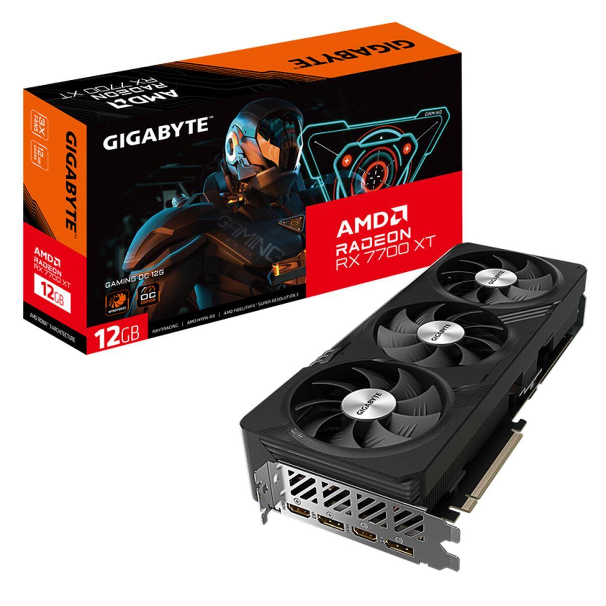 Tarjeta Gráfica Gigabyte RX 7700 XT GAMING OC 12 GB GDDR6