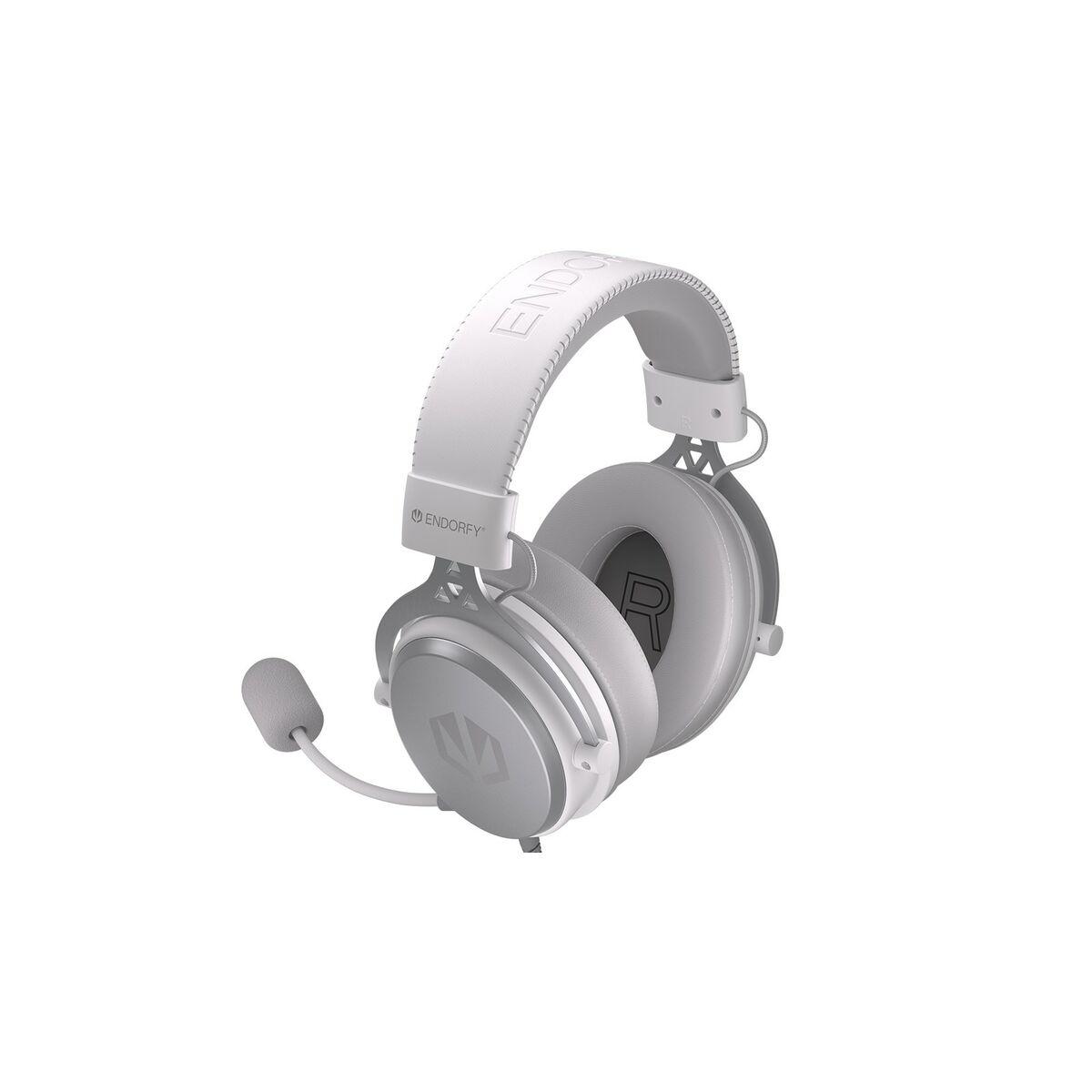 Auriculares con Micrófono Endorfy VIRO Onyx Blanco