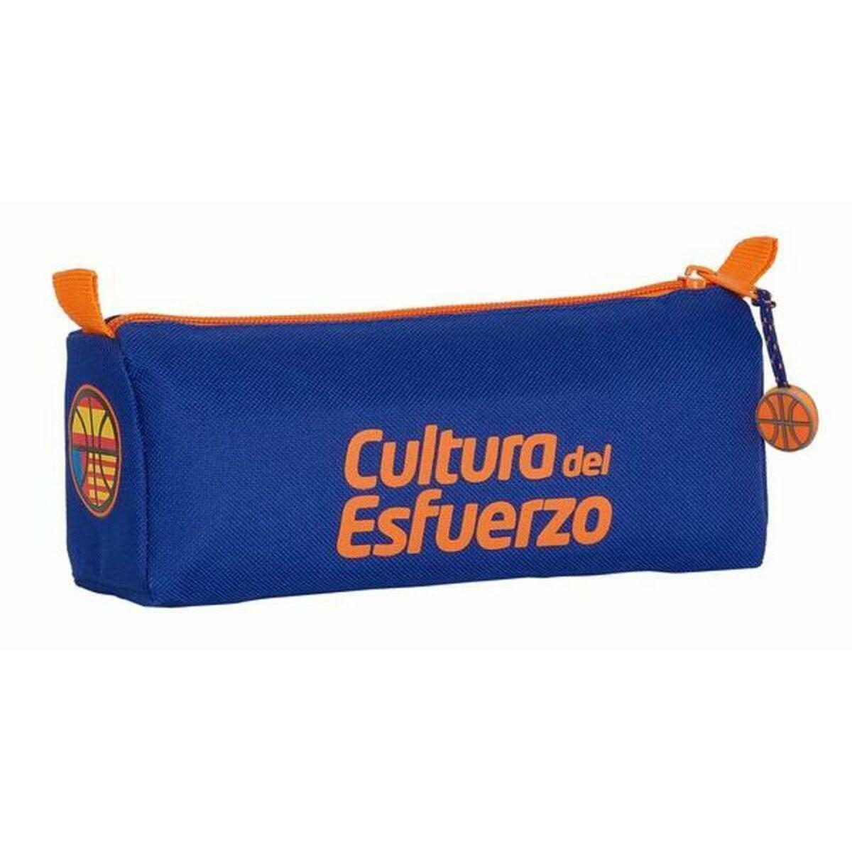 Portatodo Valencia Basket Azul Naranja 21 x 8 x 7 cm