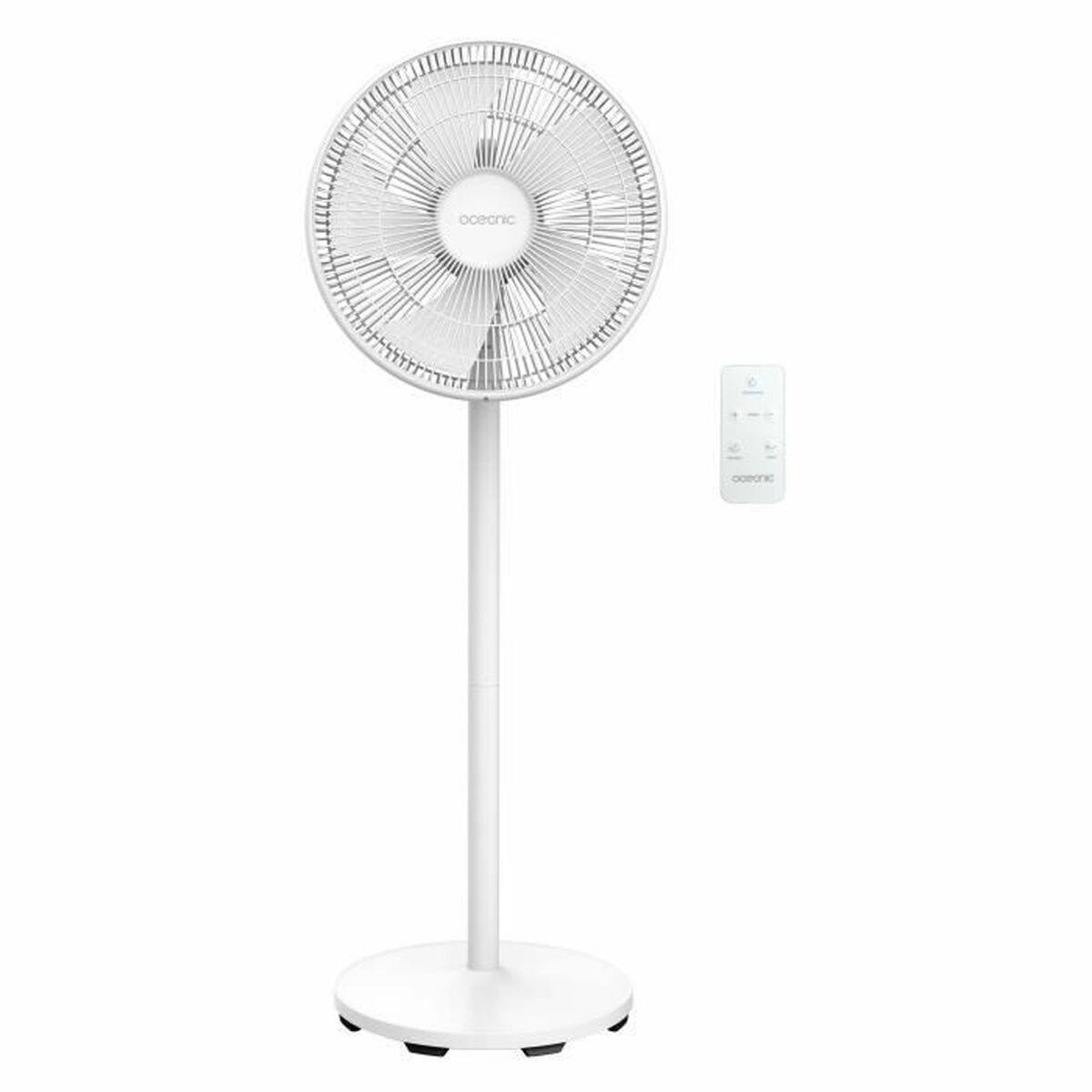Ventilador de Pie Oceanic Blanco 50 W