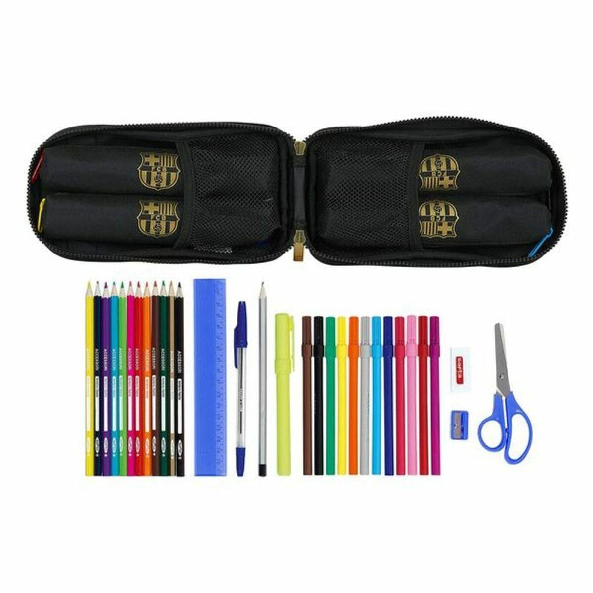 Plumier Mochila F.C. Barcelona 20/21 12 x 23 x 5 cm