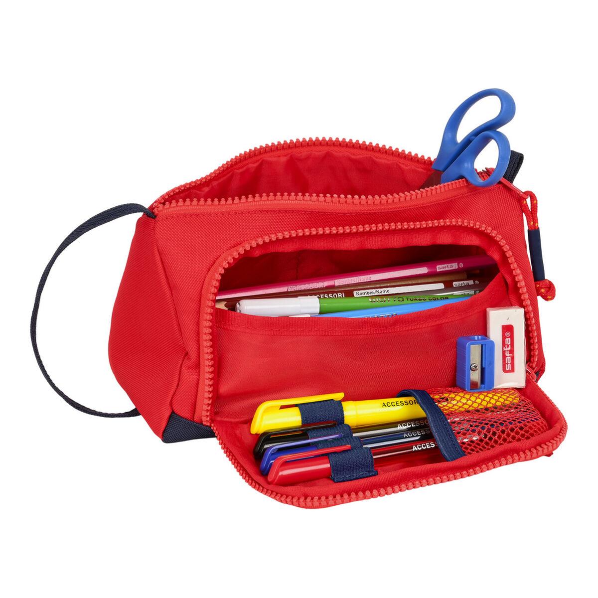 Portatodo RFEF Azul Rojo 20 x 11 x 8,5 cm 32 Piezas