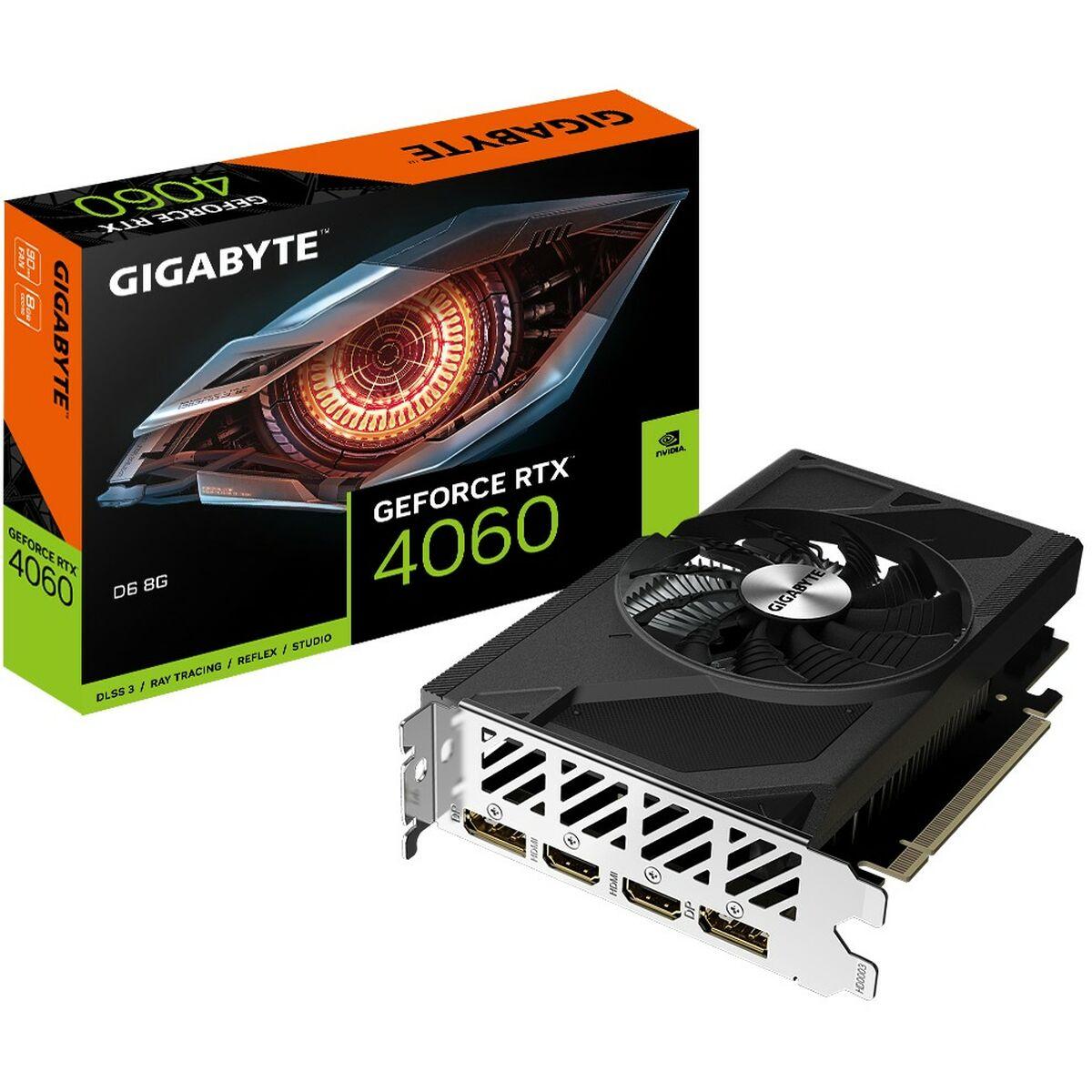 Tarjeta Gráfica Gigabyte RTX 4060 D6 Geforce RTX 4060 8 GB GDDR6