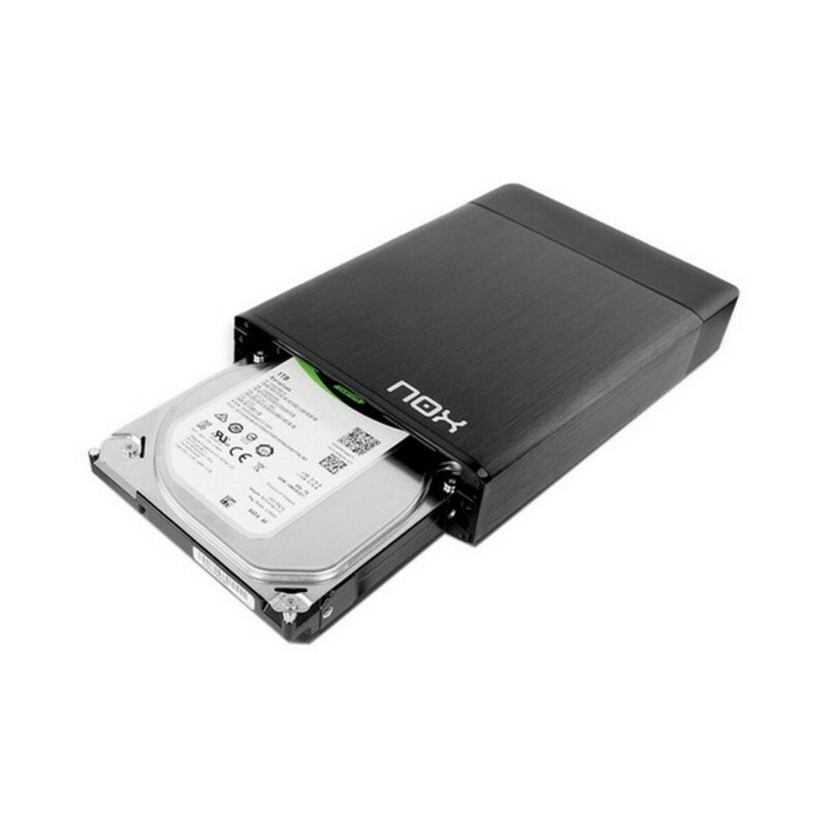 Caja Externa Nox-Xtreme NXLITEHDD35 Negro 3,5