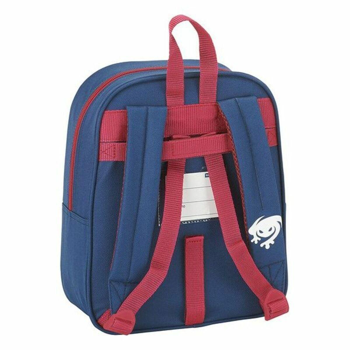 Mochila Infantil Levante U.D. Azul Granate 22 x 27 x 10 cm
