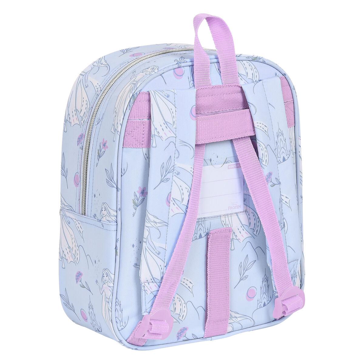 Mochila Escolar Frozen Believe Lila 22 x 27 x 10 cm