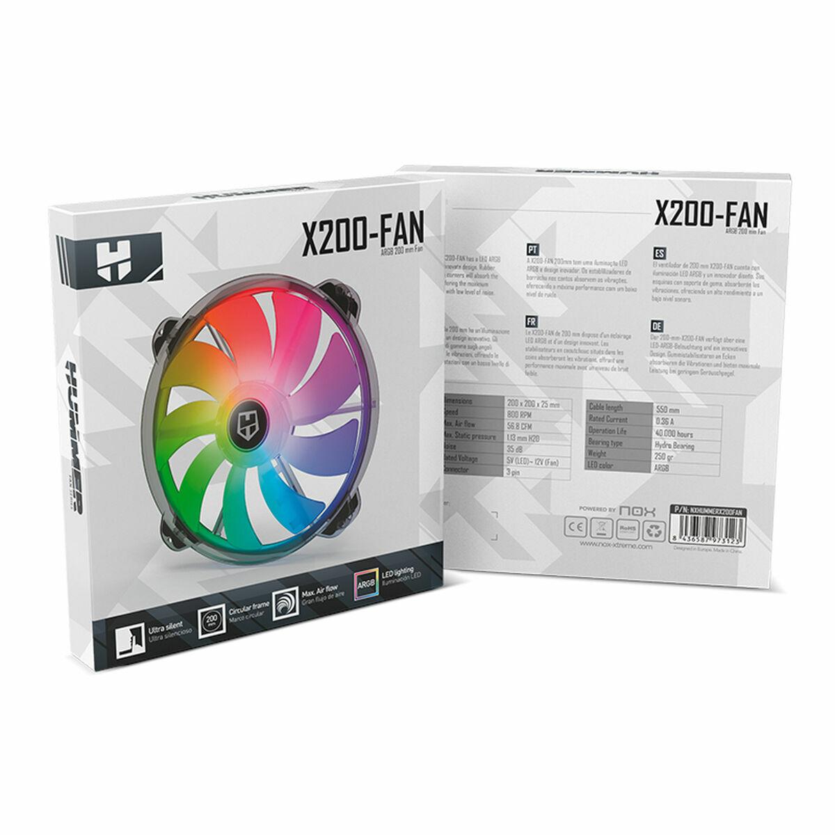 Ventilador de Caja Nox X200-FAN (1 unidad)