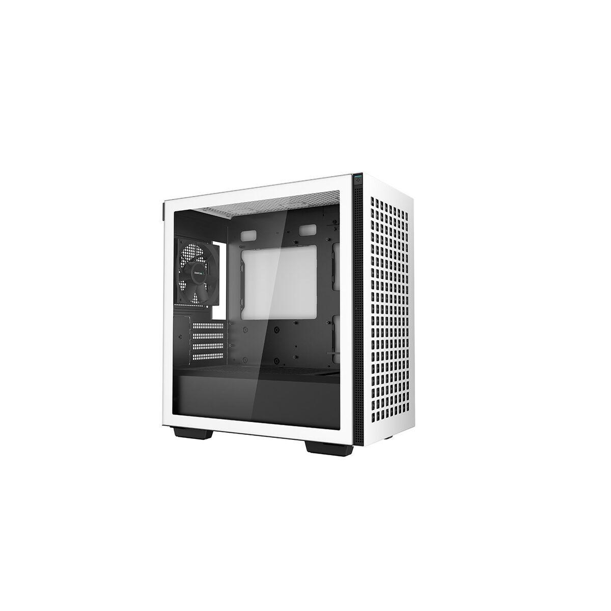 Caja Semitorre ATX DEEPCOOL R-CH370-WHNAM1-G-1 Blanco Negro