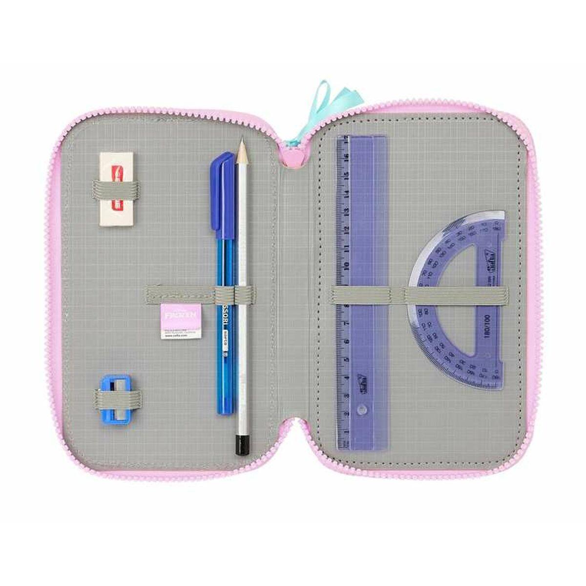 Estuche Escolar Safta Cool days 12,5 x 19,5 x 5,5 cm