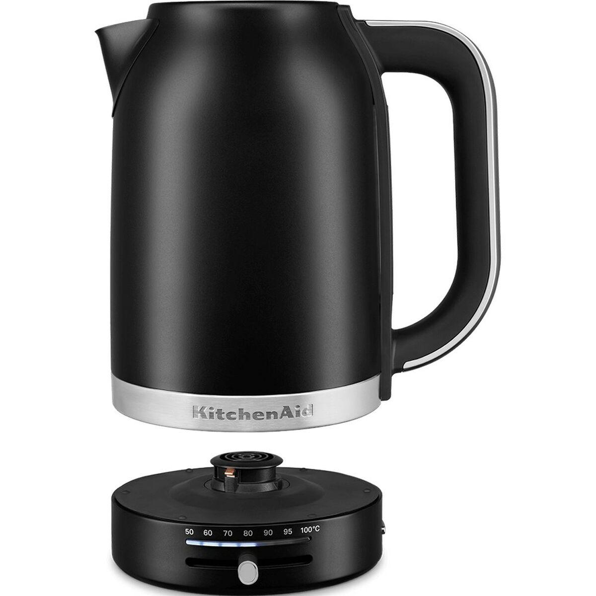 Hervidor KitchenAid 5KEK1701EBM Negro plástico,acero inoxidable 2400 W 1,7 L (1 unidad)