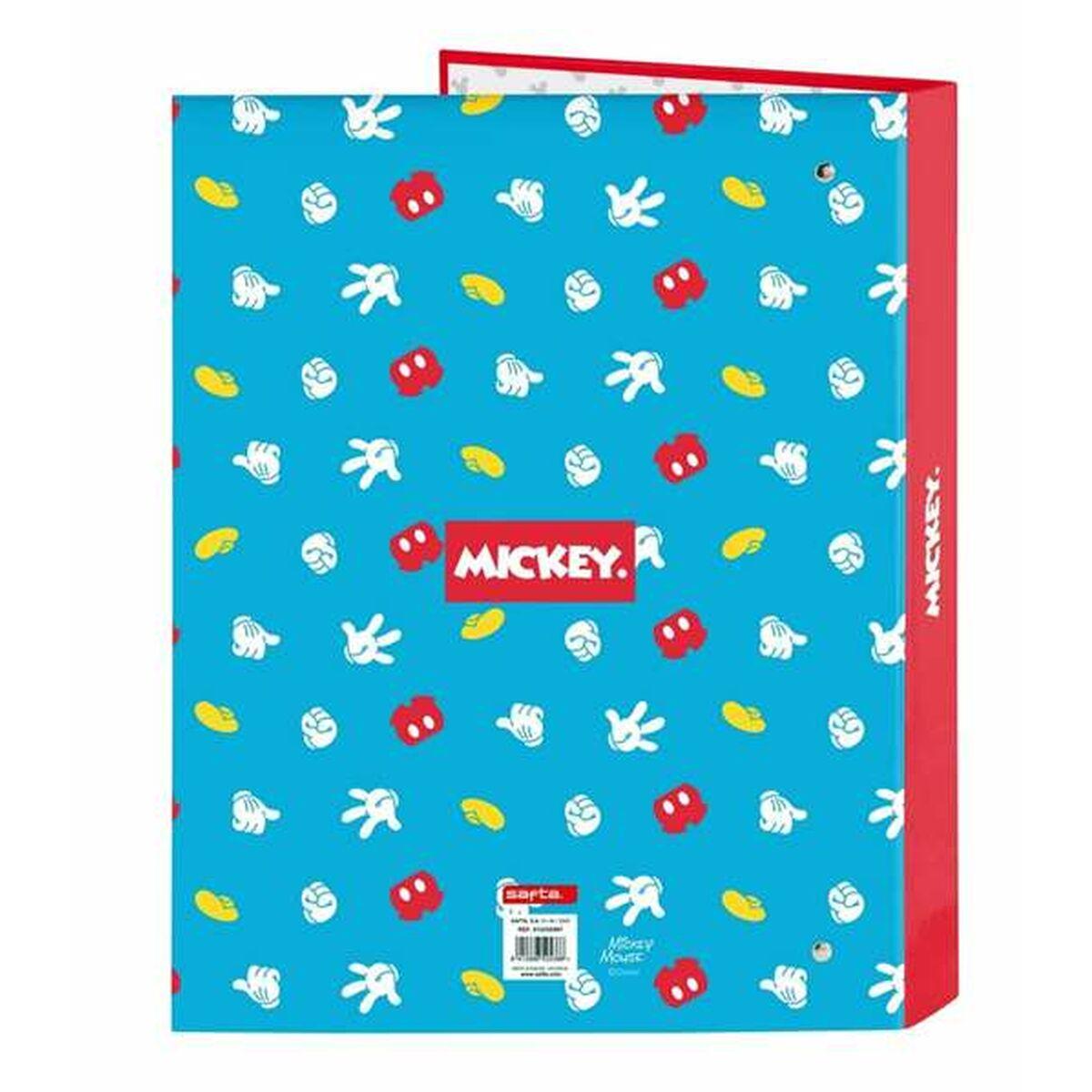 Carpeta de anillas Mickey Mouse Fantastic Rojo