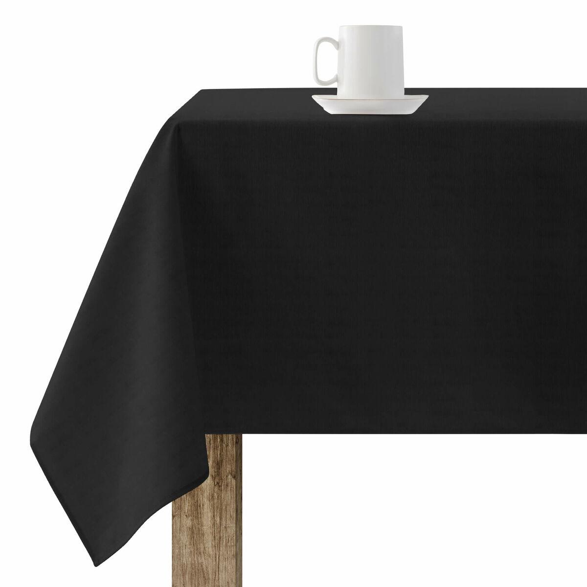 Mantel resinado antimanchas Belum Rodas 319 Negro 300 x 150 cm