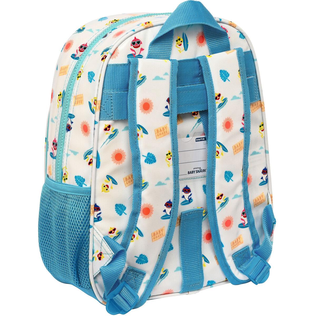 Mochila Infantil Baby Shark Surfing 26 x 34 x 11 cm