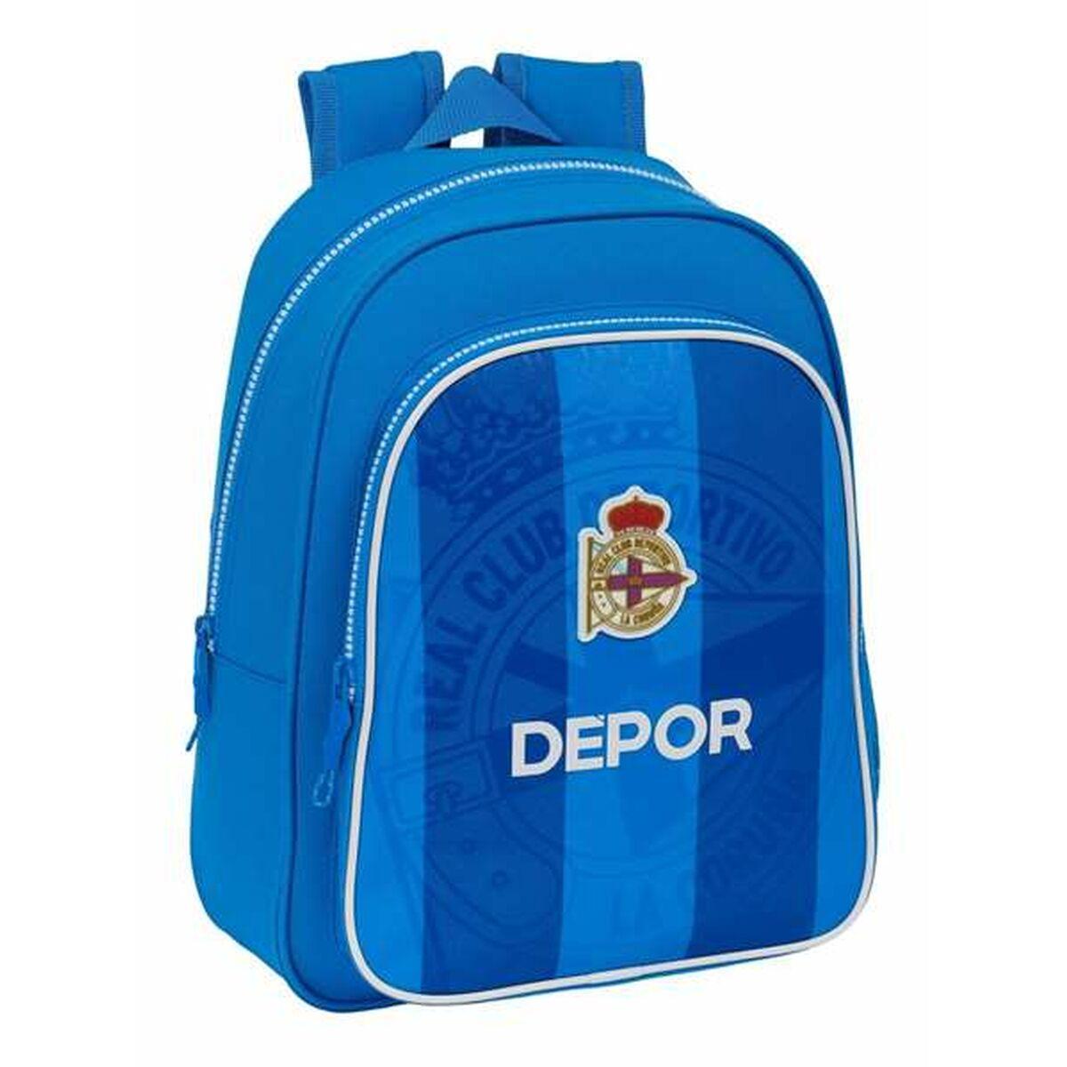 Mochila Infantil R. C. Deportivo de La Coruña 27 x 33 x 10 cm