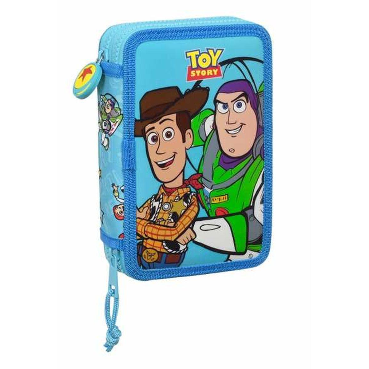 Plumier Doble Toy Story Ready To Play Azul claro 12,5 x 19,5 x 4 cm