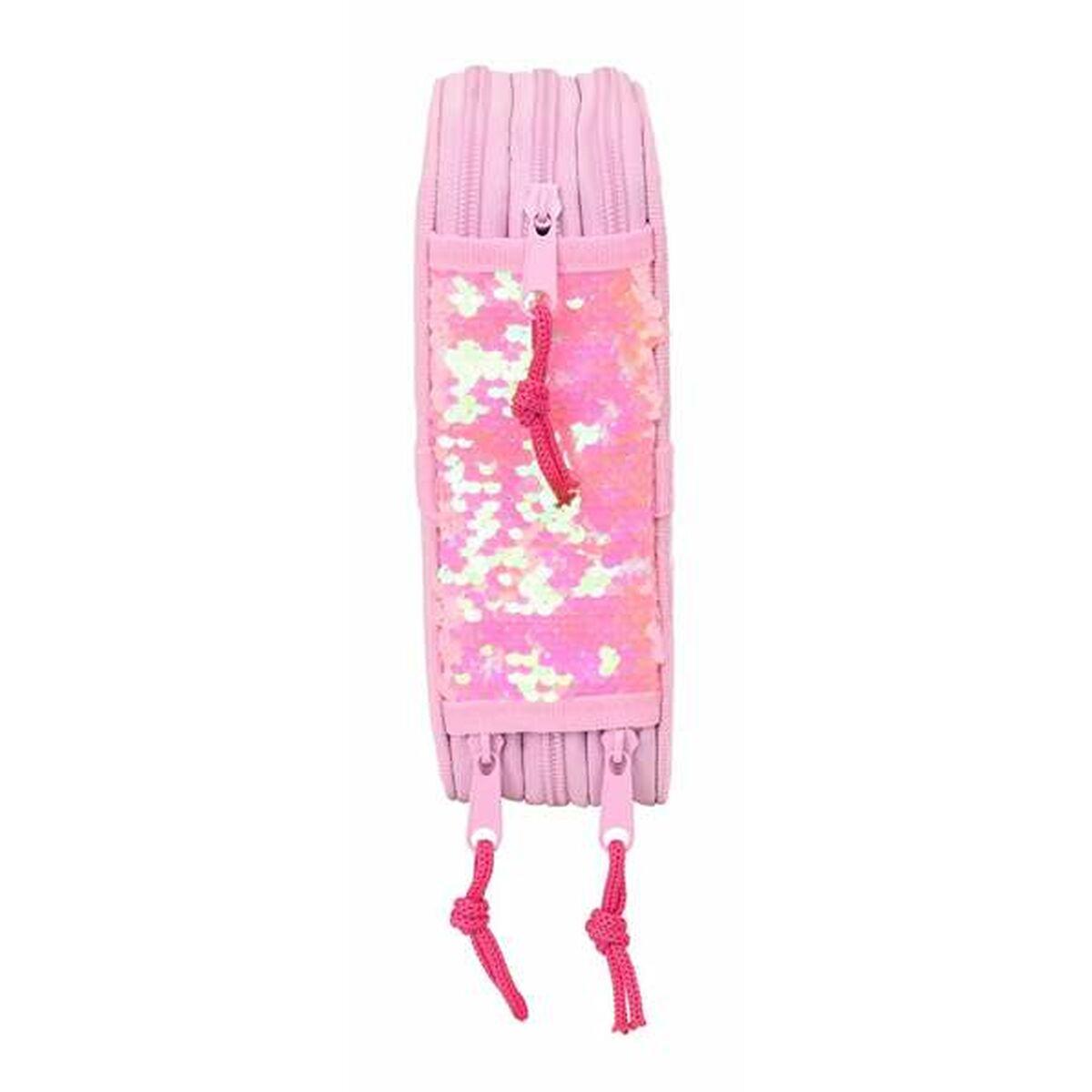 Plumier Triple Na!Na!Na! Surprise Sparkles Rosa claro 12,5 x 19,5 x 5,5 cm
