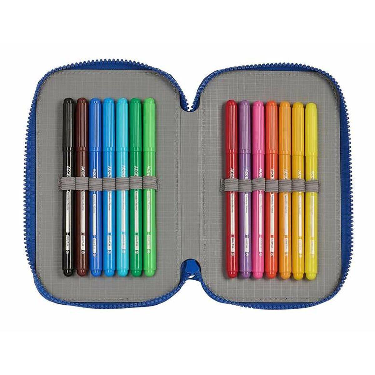 Plumier Doble Sparkle 23/24 12,5 x 19,5 x 4 cm