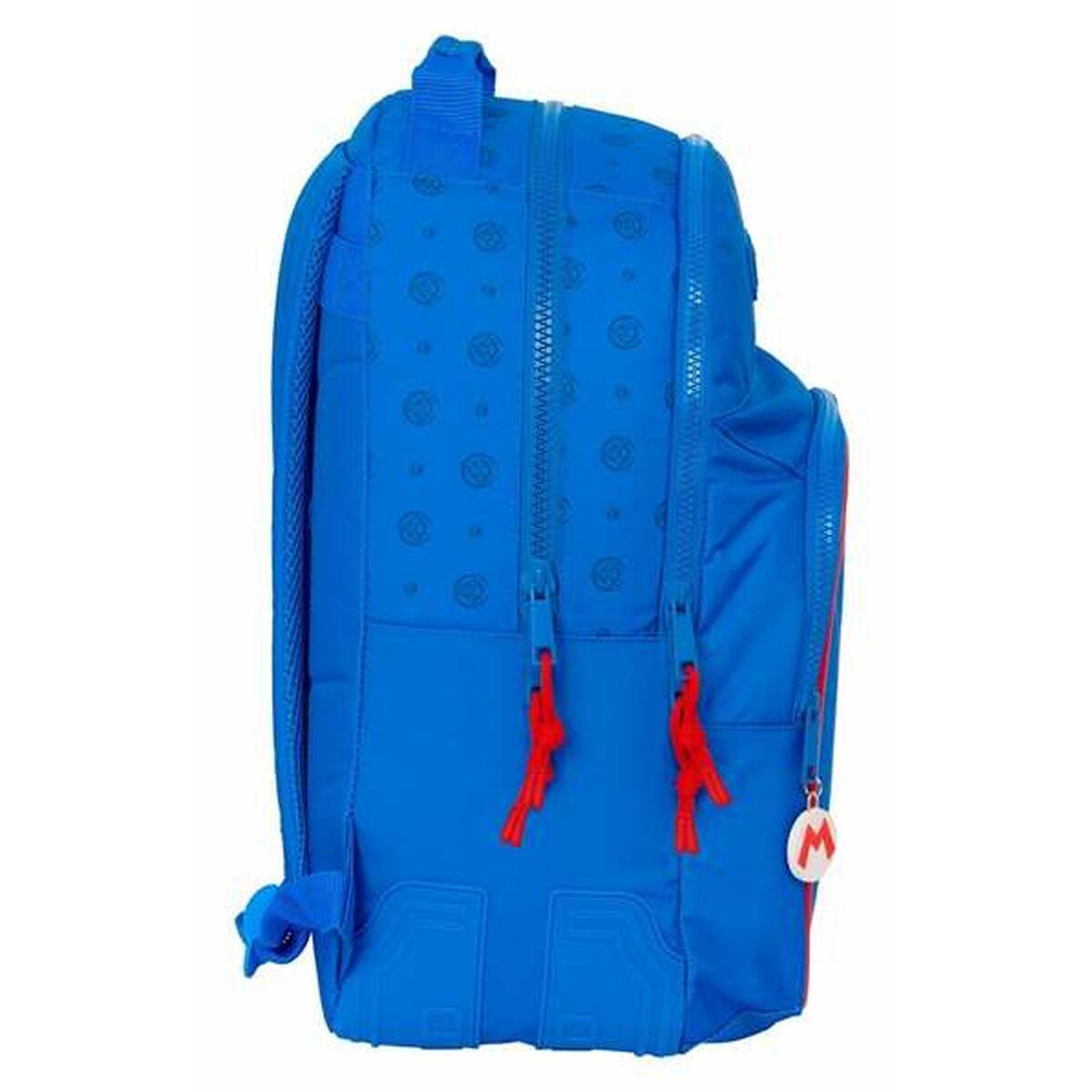Mochila Escolar Super Mario Play 32 x 42 x 15 cm