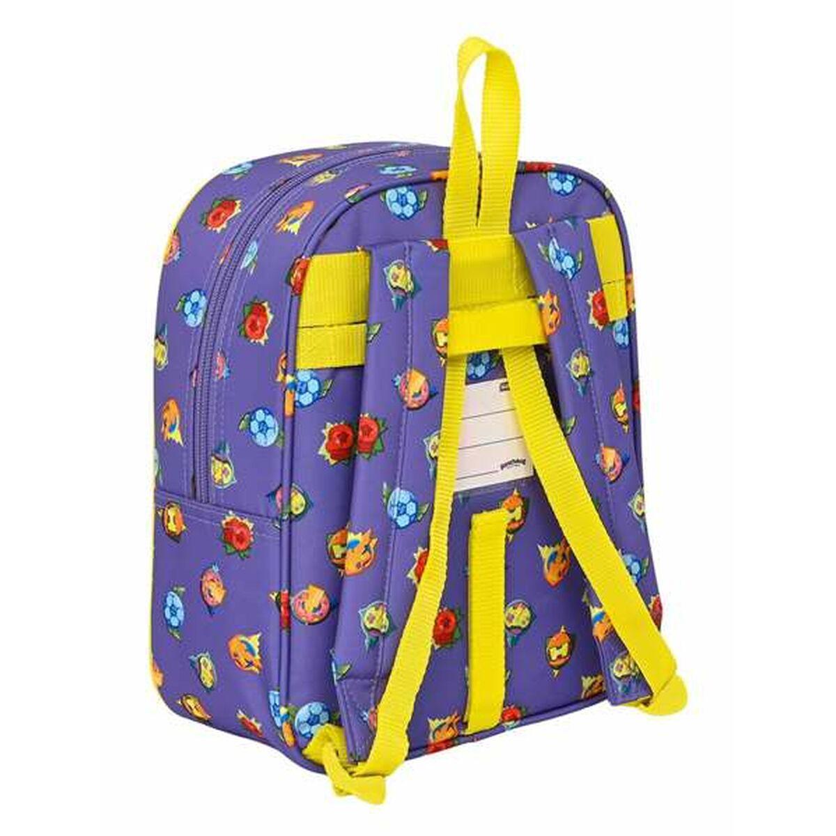 Mochila Infantil SuperThings Guardians of Kazoom Morada 22 x 27 x 10 cm