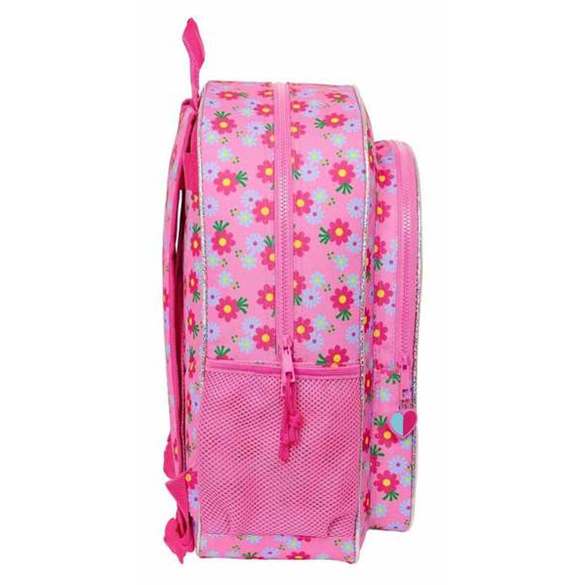 Mochila Escolar Trolls 33 x 42 x 14 cm