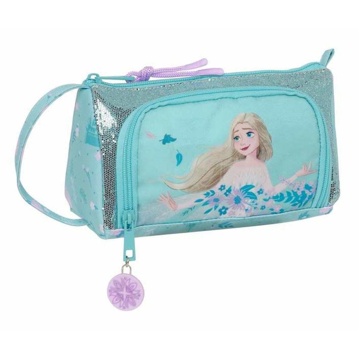 Portatodo Frozen Hello Spring Azul claro 20 x 11 x 8,5 cm