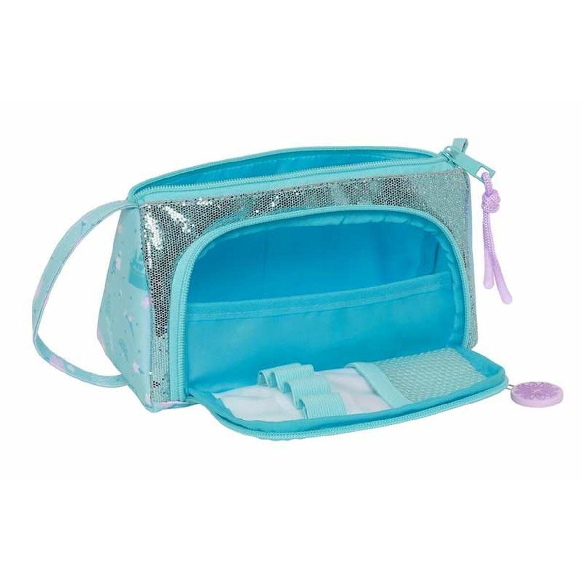 Portatodo Frozen Hello Spring Azul claro 20 x 11 x 8,5 cm