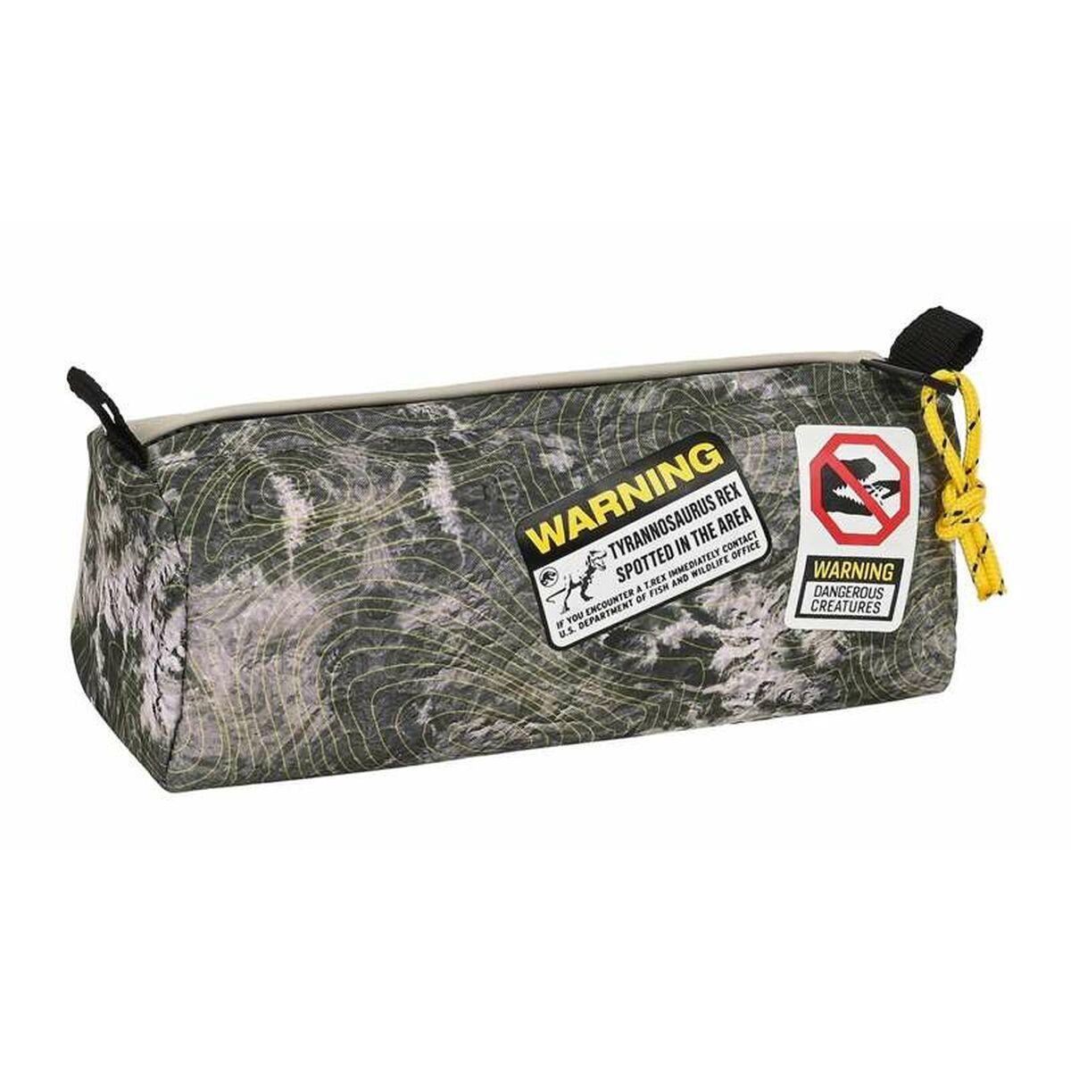 Portatodo Jurassic World Warning Gris 21 x 8 x 7 cm