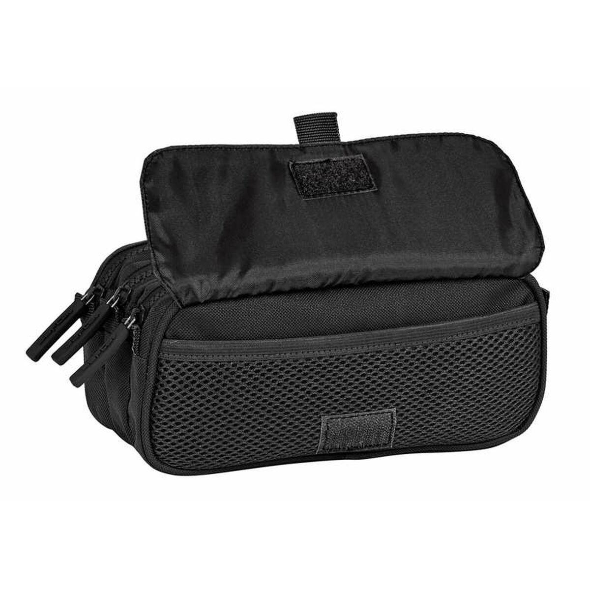 Portatodo Triple Safta Basic Negro 21,5 x 10 x 8 cm