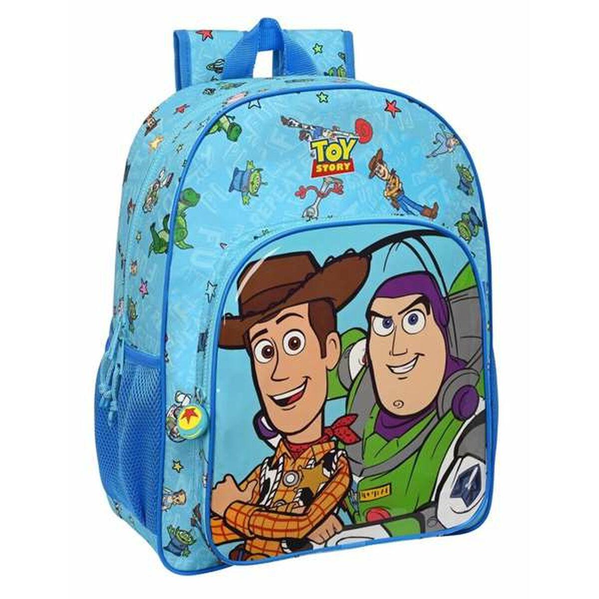 Mochila Escolar Toy Story Ready to play Azul 33 x 42 x 14 cm
