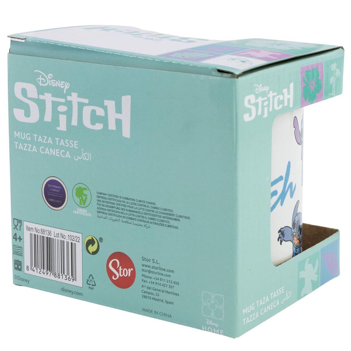 Taza Mug Stitch Cerámica 325 ml