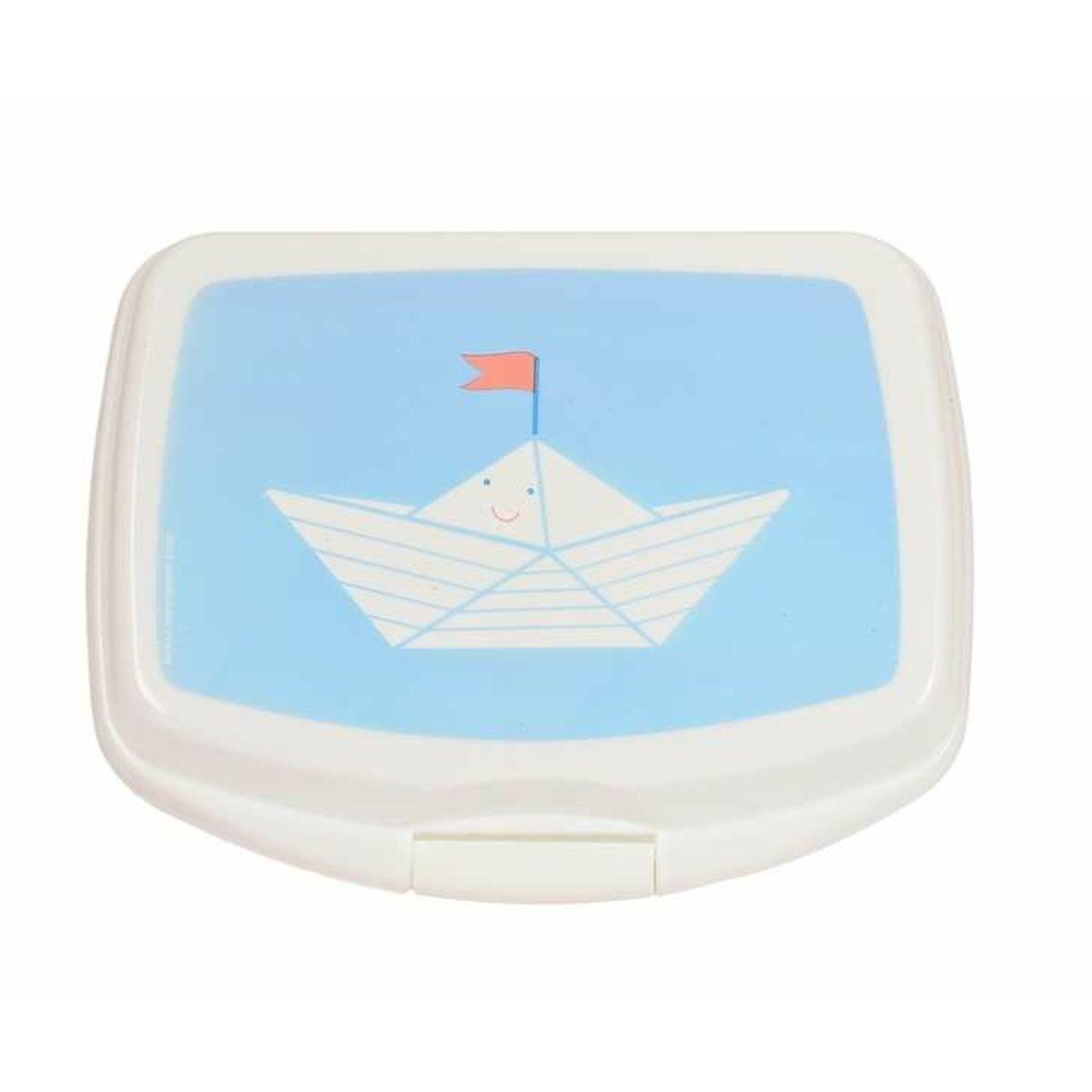 Fiambrera para Sandwich Safta Ship Azul 17 x 6 x 14 cm