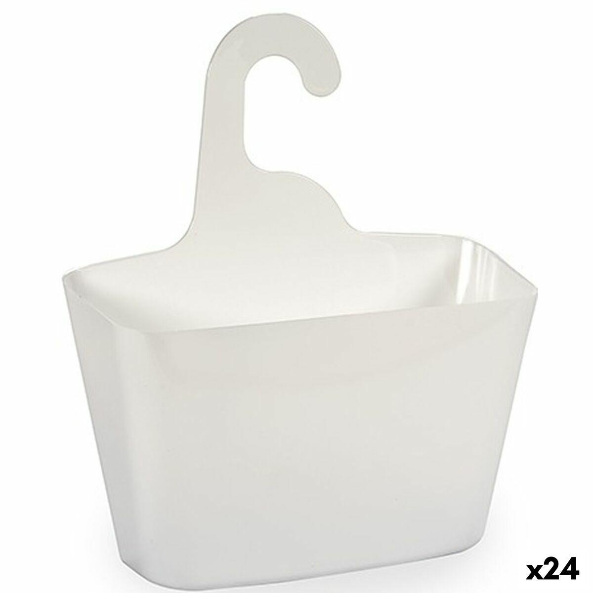 Soporte Organizador para Bañera Berilo G-507 Blanco Plástico 11,5 x 31,5 x 28,5 cm (24 Unidades)