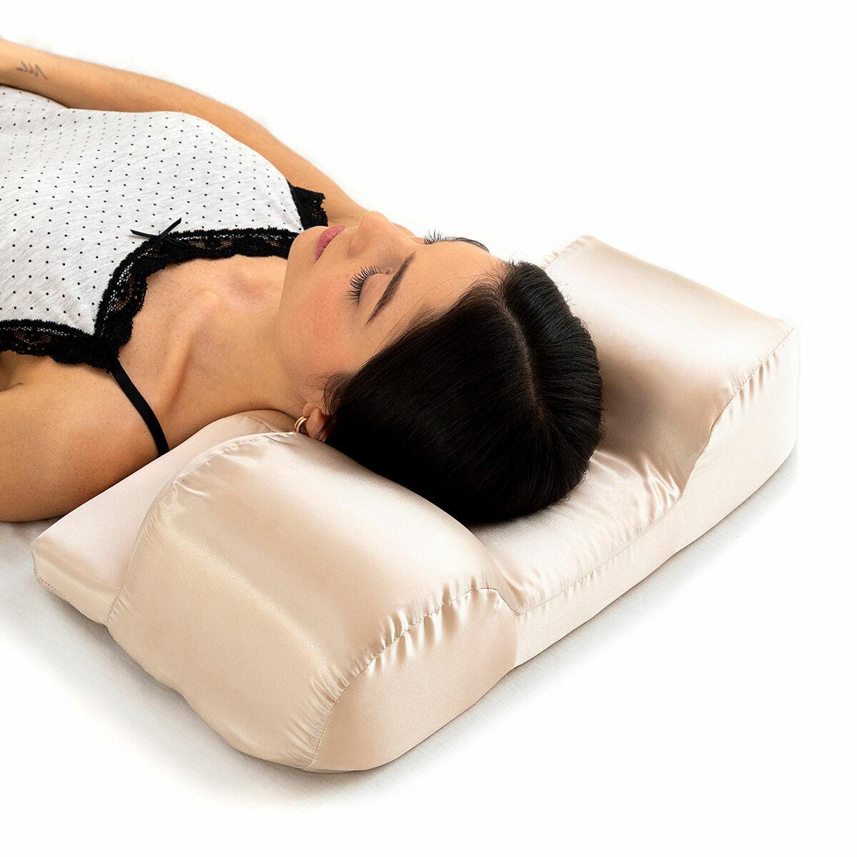 Almohada Cervical Antiarrugas con Funda de Satén Youthlow InnovaGoods (4 Unidades) (Reacondicionado B)