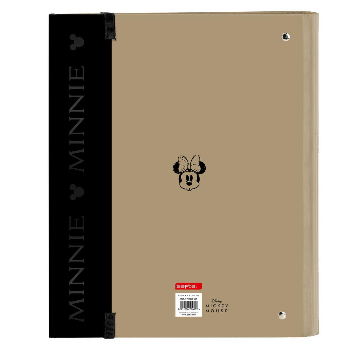Carpeta de anillas Minnie Mouse Beige
