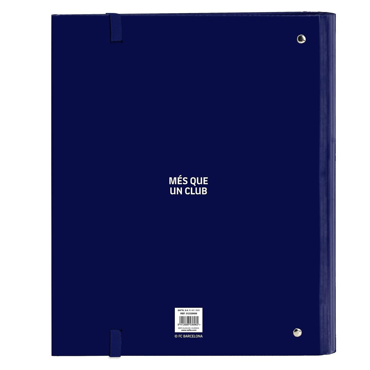 Carpeta de anillas F.C. Barcelona 23/24 Rojo Azul marino