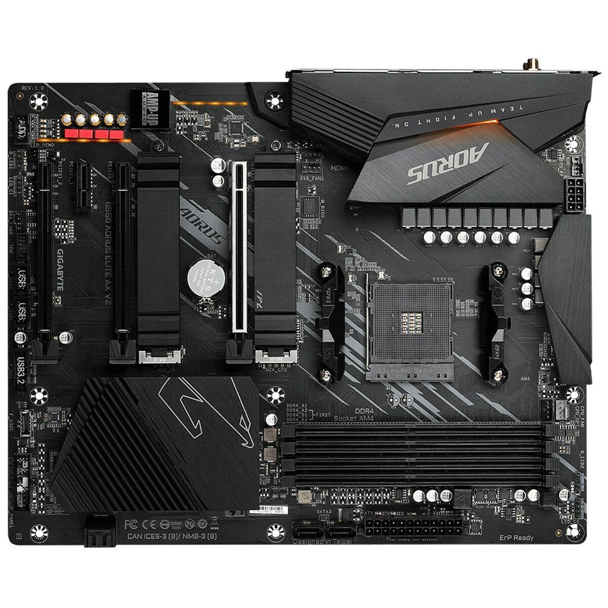 Placa Base Gigabyte B550 AORUS ELITE AX V2 AMD B550 AMD AMD AM4