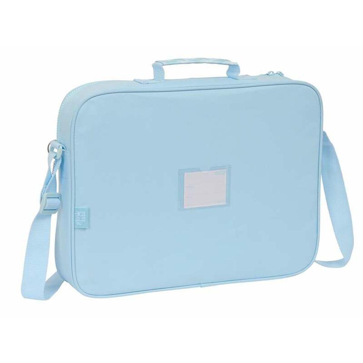 Cartera Escolar Glowlab Kids Cisnes Azul claro 38 x 28 x 6 cm