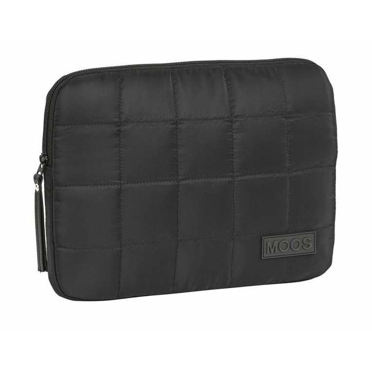 Funda para Portátil Moos Negro 31 x 23 x 2 cm Acolchado
