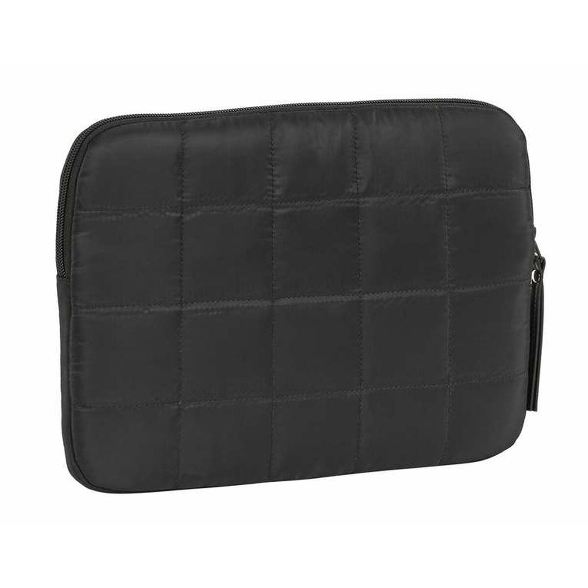 Funda para Portátil Moos Negro 31 x 23 x 2 cm Acolchado