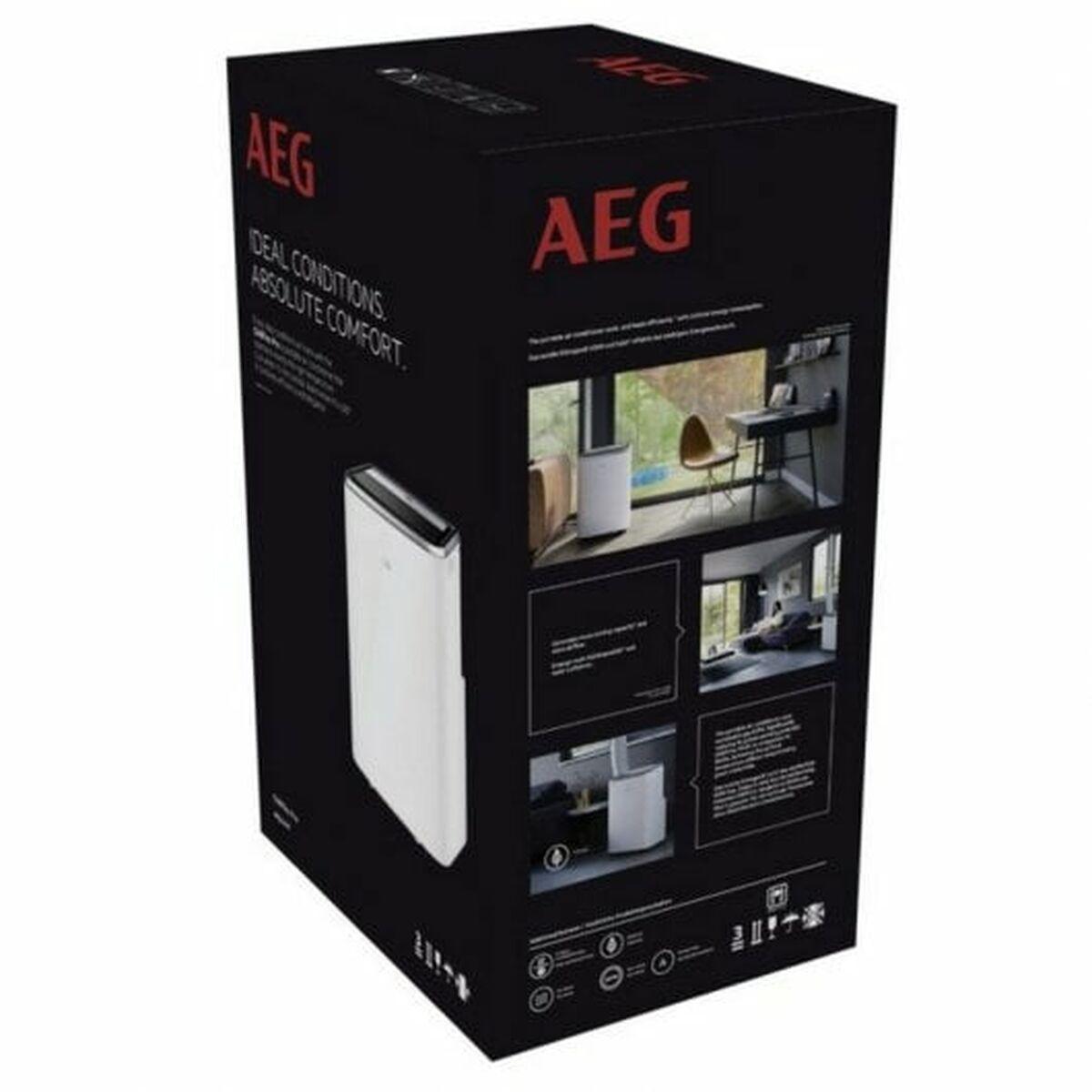 Aire Acondicionado Portátil AEG AXP26U338CW Blanco