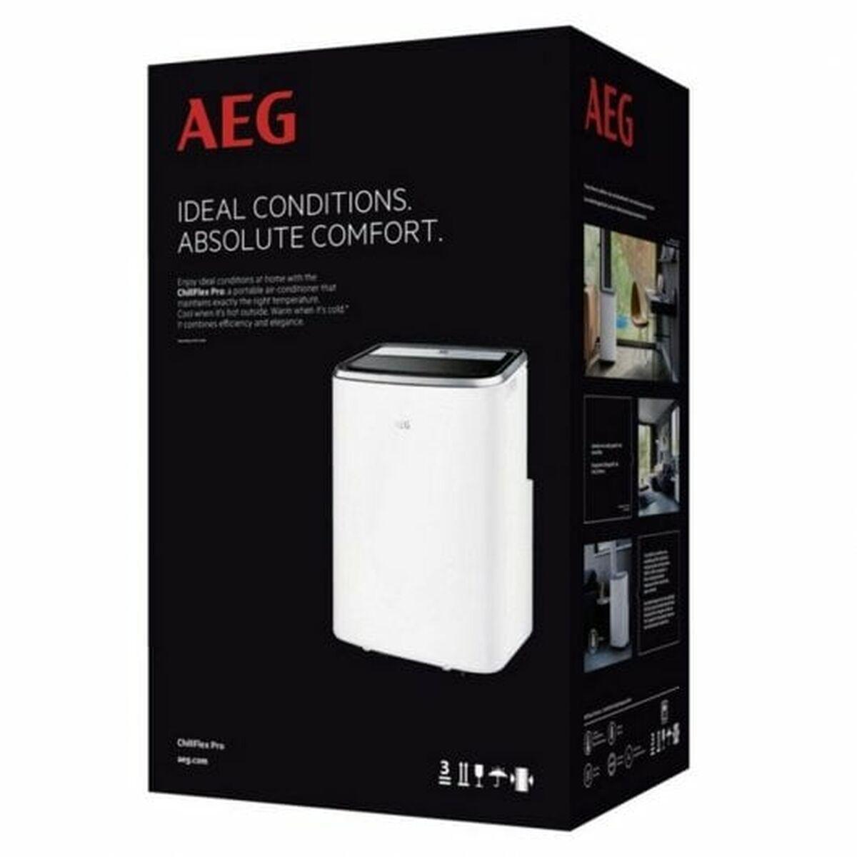 Aire Acondicionado Portátil AEG AXP26U338CW Blanco