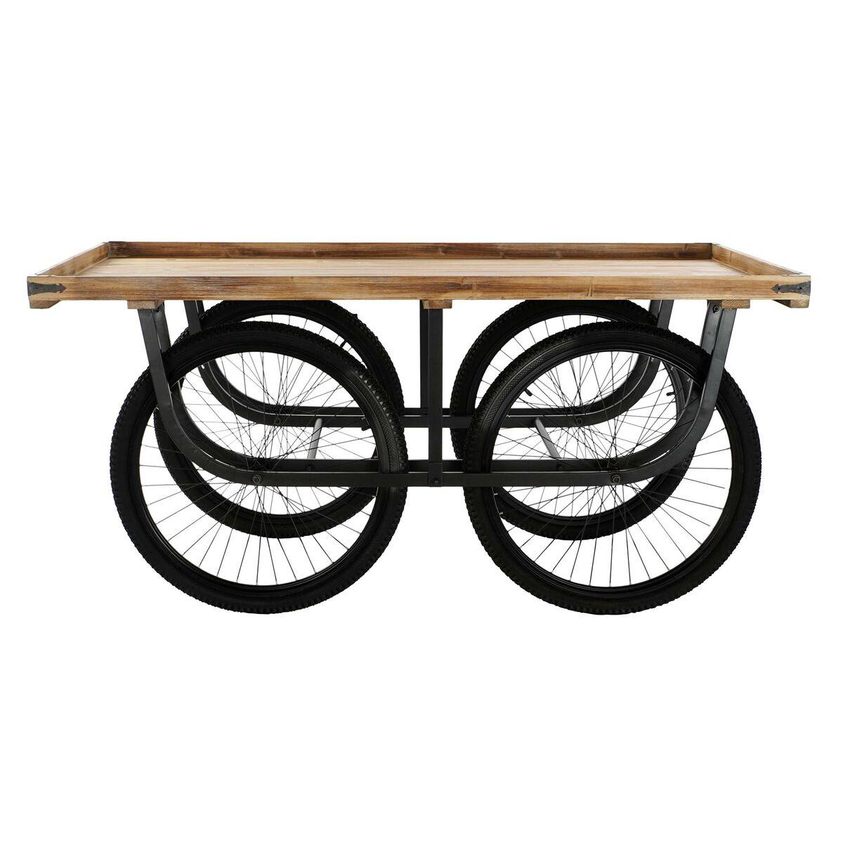 Mueble Auxiliar Home ESPRIT Hierro Abeto 160 x 80 x 75 cm
