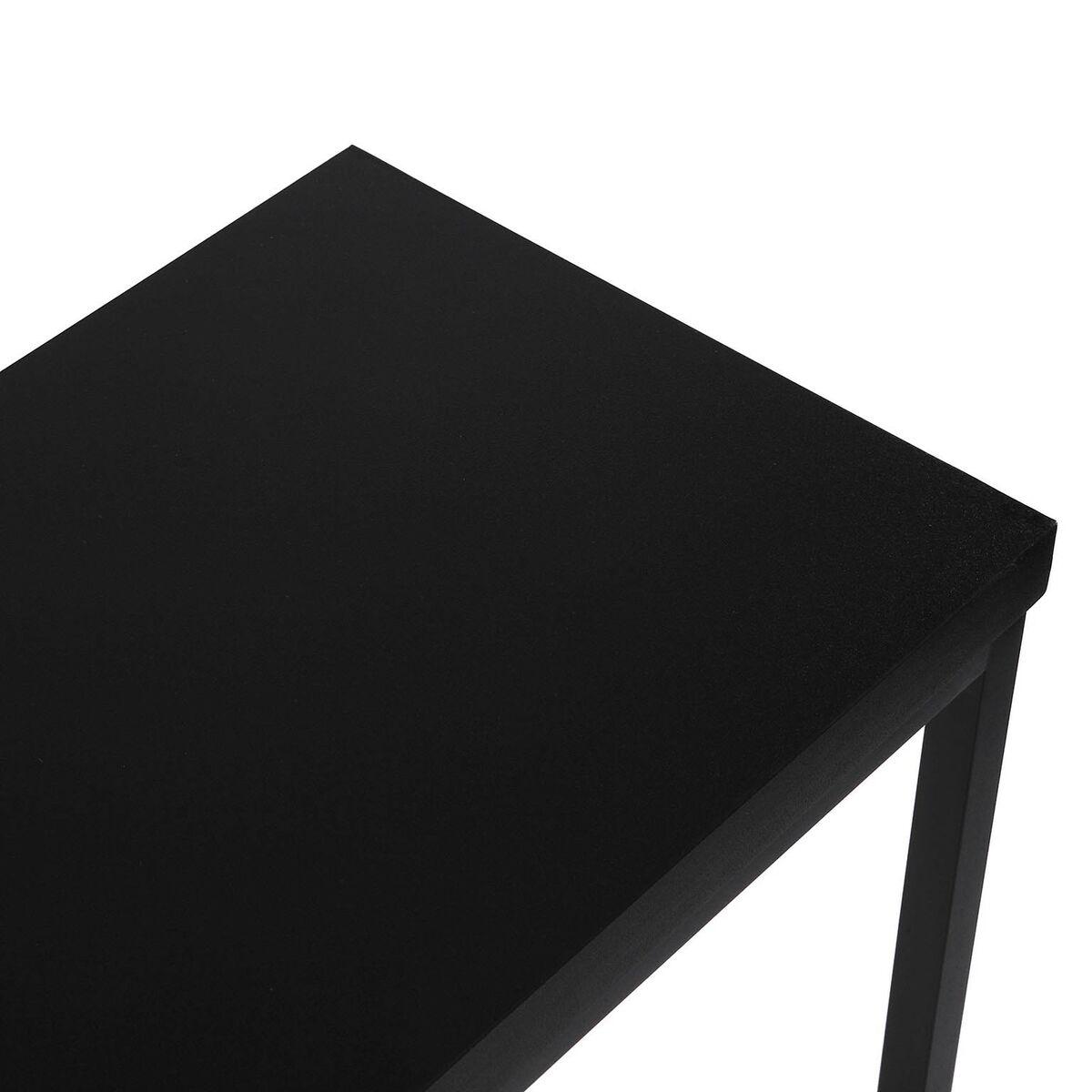 Consola Versa Negro Metal 30 x 80 x 120 cm
